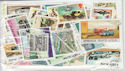 Worldwide x50 Transport Theme Stamps in packet (J34)