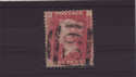 1858-79 SG43/4 1 d red pl 88 QK used (QV294)