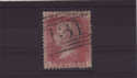 1858-79 SG43/4 1 d red pl 84 KF used (QV296)