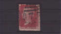 1858-79 SG43/4 1 d red pl 96 PD used (QV415)
