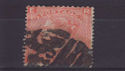 1865-67 QV SG94 4d vermilion pl 13 used stamp (qvb58)