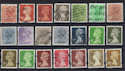 GB Definitive Machin Used Stamps x21 (S1216)