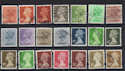 GB Definitive Machin Used Stamps x21 (S1218)