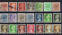 GB Definitive Machin Used Stamps x21 (S1221)
