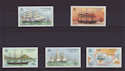 1988-02-09 Guernsey Ships #2 Mint Set (S2292)