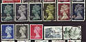 GB High Value Used Stamps x21 FV £29+ (S2477)