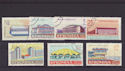 1961 Romania Air / Architecture CTO Stamps (s2760)