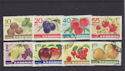 1963 Romania Fruits and Nuts CTO Stamps (s2782)