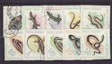 1965 Romania Reptile Stamps CTO (s2814)