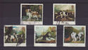 1991-01-08 Dog Stamps Used Set (S2890)