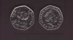 2017 UK Coin 50p Tom Kitten Circulated (s3036)