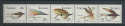 1984 Transkei SG133/7 Fishing Flies MNH (S621)