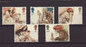 1984-11-20 SG1267/71 Christmas Stamps Used Set
