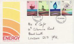 1978-01-25 Energy Stamps London FDC (81024)